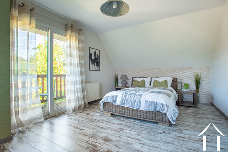 Chambre avec balcon