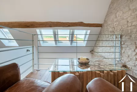 Views from elevated salon