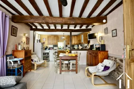 séjour gîte avec cuisine