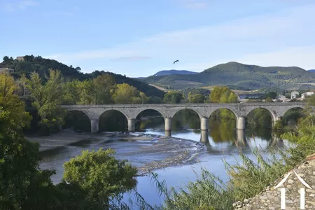 Maison avec gite à vendre roquebrun, languedoc-roussillon, 09-6815 Image - 2
