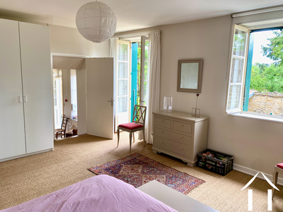 1er niveau d'habitation, chambre 1, vue 2 (côté cour)