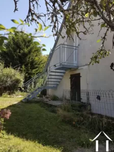 entrée dans le "grand" gîte