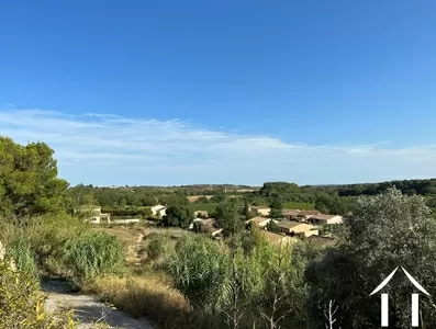 Terrain à bâtir avec vue au Nord de Béziers  Ref # 11-2475