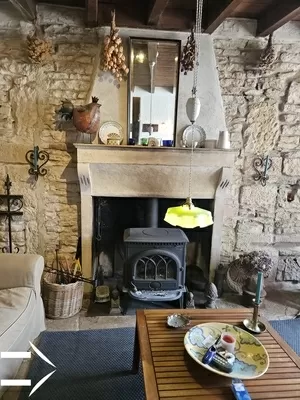 Cheminée à caractère