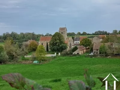 Le village avec la maison