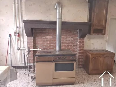 cuisinière au bois