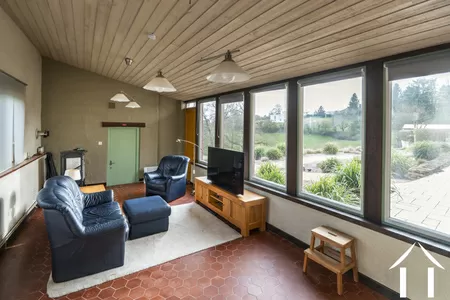 Vue de la chambre TV