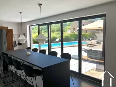 Vue depuis la cuisine