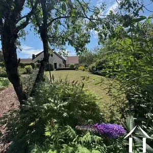 Fin du jardin à la maison