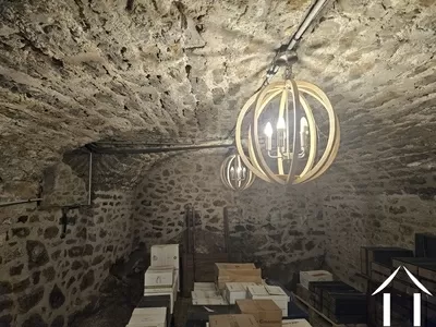 Cave à vin voûtée