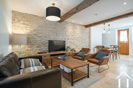 Espace de vie de la maison d'hôtes