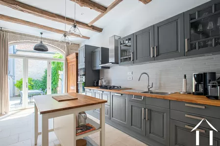 Cuisine dans la maison principale
