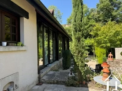 Jardin devant la véranda