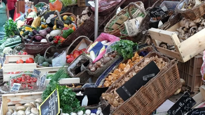 Marché en Bourgogne