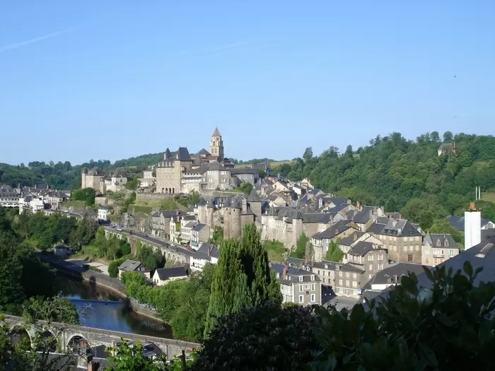 La ville de Uzerche