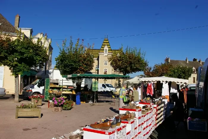 Marché à Meursault