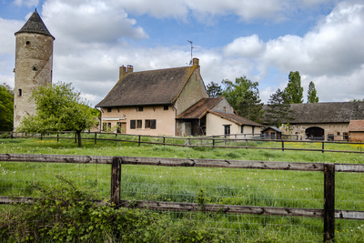 Ancienne Ferme Fortifiée, 6,6 ha, Bresse bourguignonne